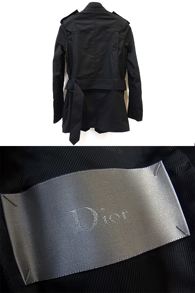 07SS Dior homme/ディオールオム M-65 ジャケット/コート 黒 42 買取りました。 ブランド買取専門店リアルクローズ[リアクロ]