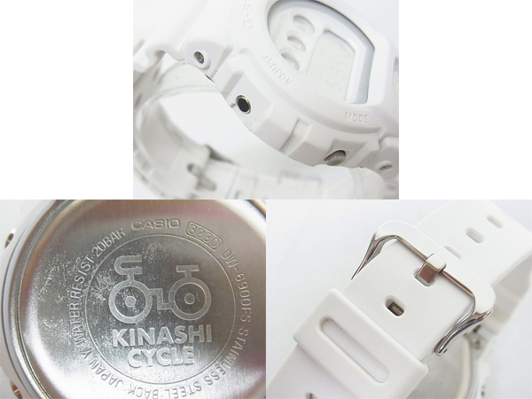 G-SHOCK×木梨サイクル別注 三つ目腕時計 ホワイト DW-6900FS買取りました！ ブランド買取専門店リアルクローズ[リアクロ]