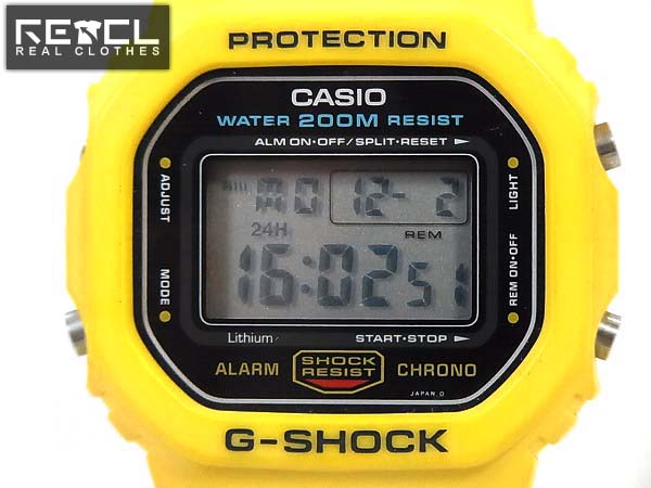 G-SHOCK/Gショック 初号機 イエロースピード/DW-5600C-9B買取ました！ – ブランド買取専門店リアクロ