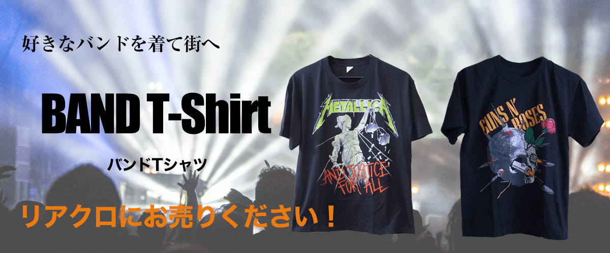 バンドTシャツのトップ画像