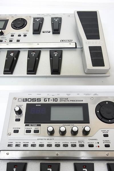 BOSS/ボス GT-10 マルチエフェクターUSB AUDIO／MIDI機能買取ました！ – ブランド買取専門店リアクロ