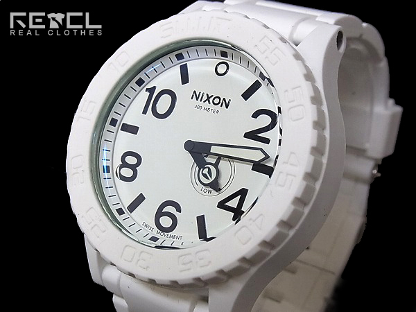NIXON/ニクソン ラバー/RUBBER 51-30/A236-100 腕時計 ホワイト 買取りました！ – ブランド買取専門店リアクロ