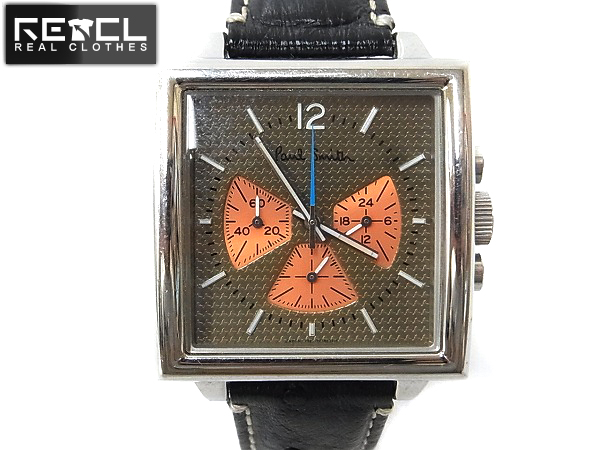 Paul Smith/ポールスミス クロノグラフ腕時計 F521-T010148 買取りました！ – ブランド買取専門店リアクロ