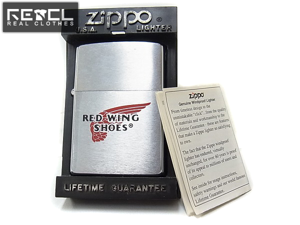ZIPPO/ジッポー REDWING/レッドウィング ロゴ 98年製 買取りました 