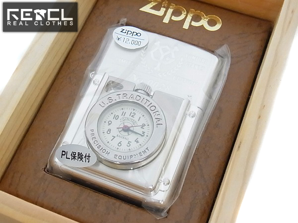 未使用】zippo 読売ジャイアンツ タイムライト時計付 D/97年製買い取り