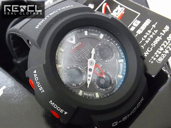 G-SHOCK/Gショック デジアナ 電波ソーラー腕時計 AWG-500J-1AJF買取り ...