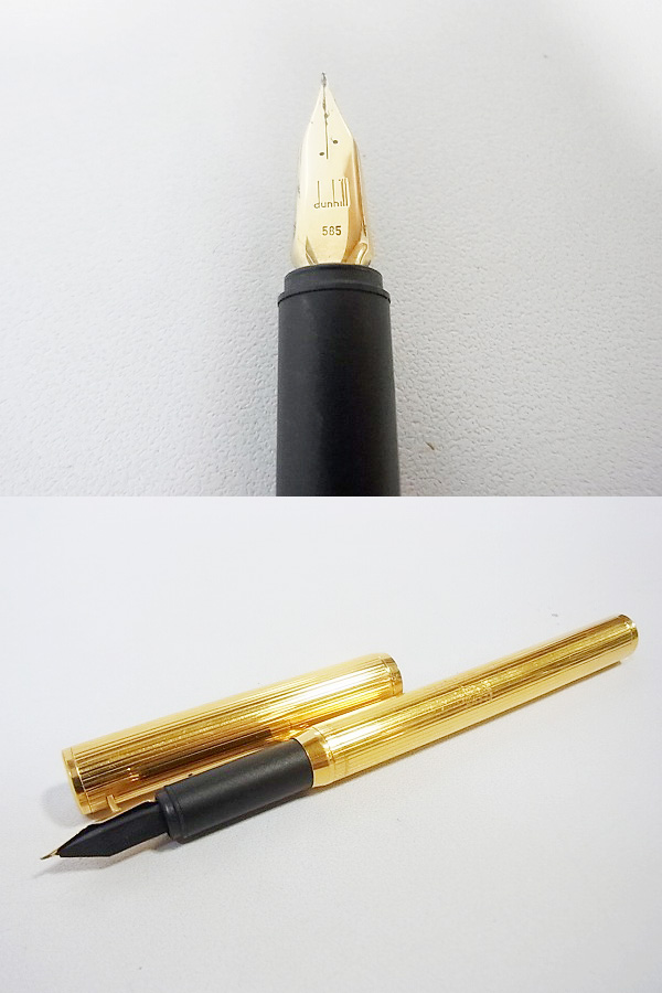 dunhill/ダンヒル 万年筆/筆記用具 585 ゴールド/文具 買い取りました！ – ブランド買取専門店リアクロ