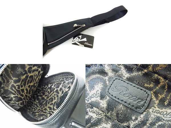 Roen スカルデザイン レザーバッグ Roen スカルデザイン レザーバッグ Yahoo!オークション