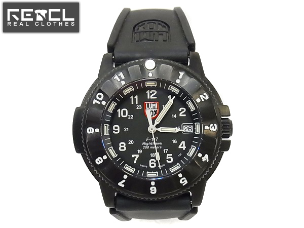 LUMINOX/ルミノックス F-117 ナイトホーク3400 クォーツ/腕時計買い取りました！ – ブランド買取専門店リアクロ