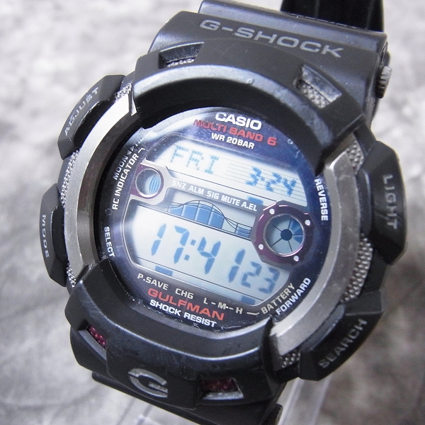 G Shock Gショック Gulfman ガルフマン ソーラー Gw 9110 1jf買い取りました ブランド買取専門店リアルクローズ リアクロ