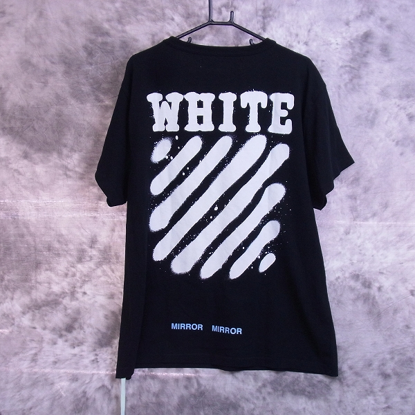 OFF-WHITE/オフホワイト 2017SS Diagonal Spray Tshirt/スプレーT ...